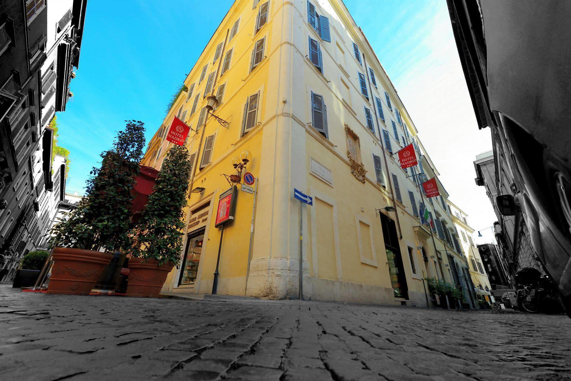 Hotel Madrid Rome Exterior photo