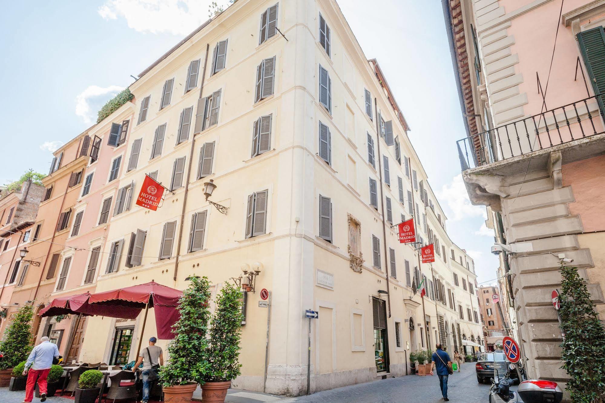 Hotel Madrid Rome Exterior photo